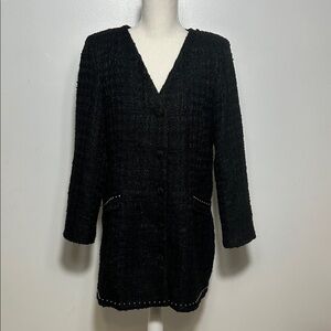 Zara Elegant Black Women's Coat